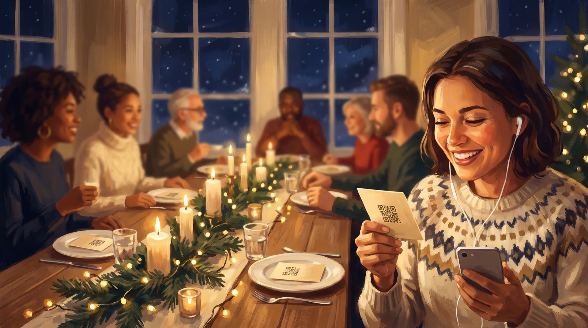 Lembrancinha de Natal criativa: uma música personalizada para cada um